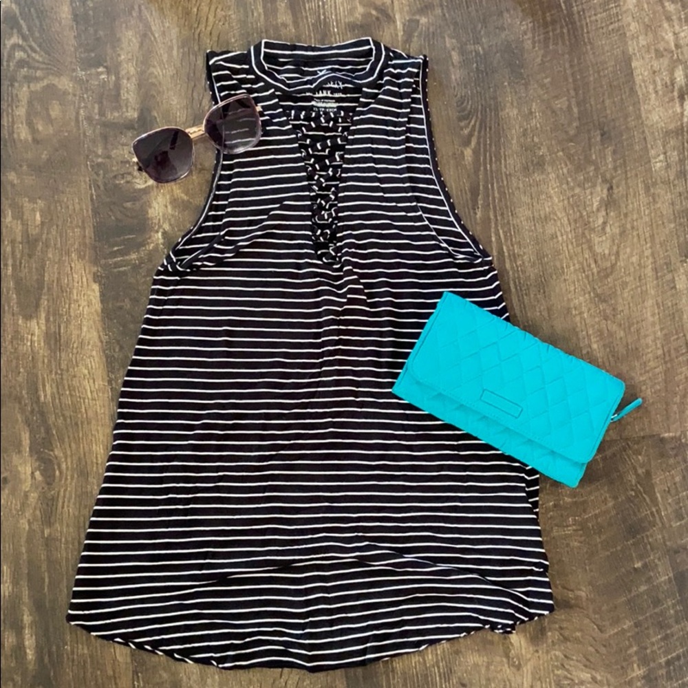 American Eagle Striped Tank Top